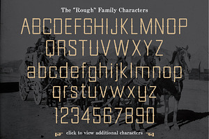 Goldfield Rust Rough Font