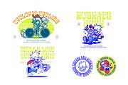 Rugrats font duo + badge, a Font by Tegh co. (Thumbnail 14 of 16)