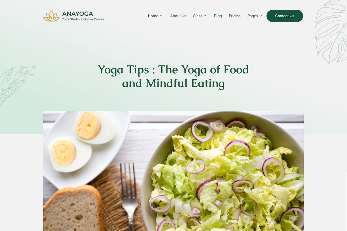 Yoga Teacher & Studio Elementor Kit, a Landing Page Template by Elite Templates (Photo 6 of 10)