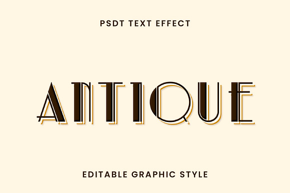 Victorian Art Deco Text Effect preview 2