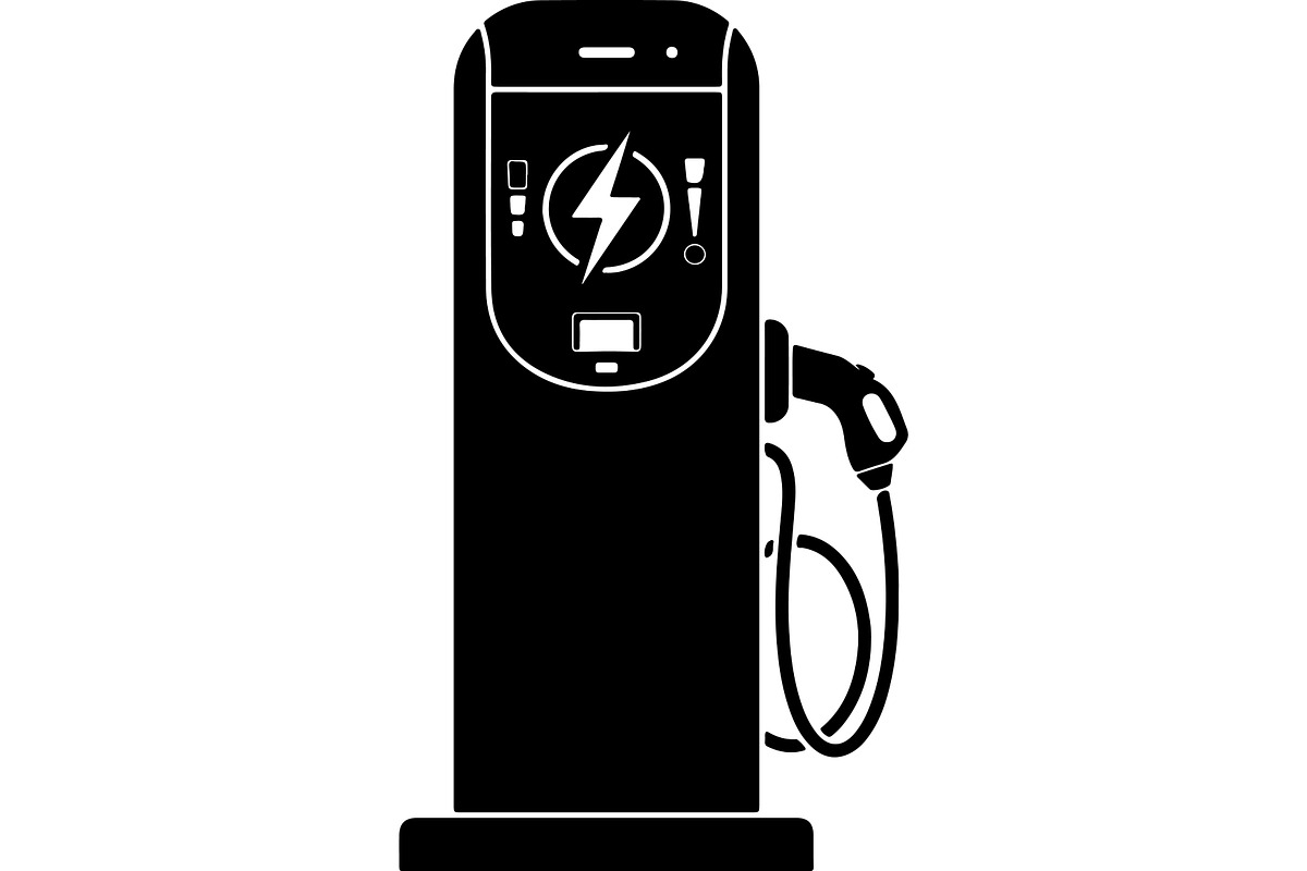 EV Charging Station Icon Bundle, a Technology Illustration by jahid234 (Photo 8 of 13)