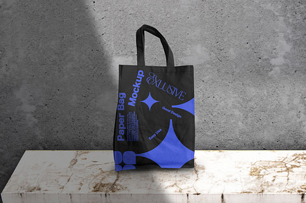 MF Urban Fabric Tote Bag Mockup