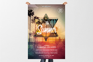 The Summer Party - PSD Flyer