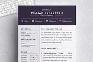 Resume Template Instant Download