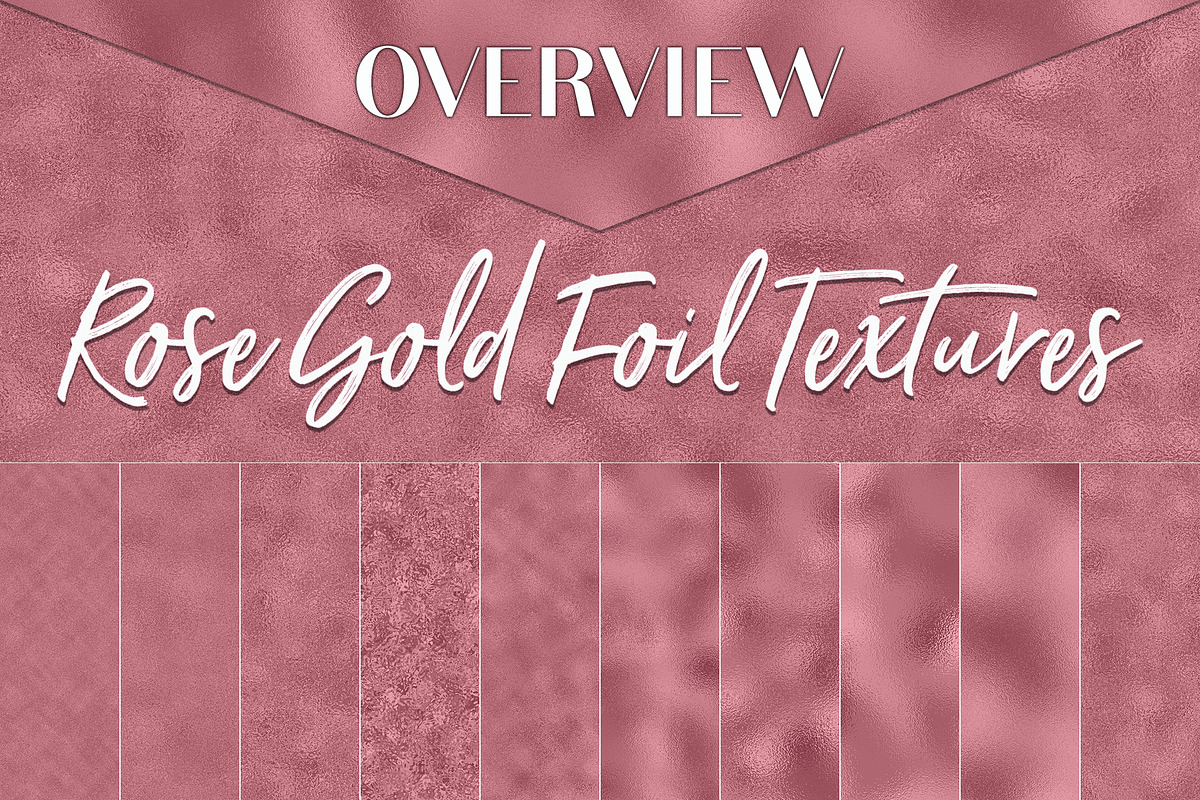 The Elegant Foil Textures Collection, a Texture Graphic by U + Me Studio (Photo 6 of 10)