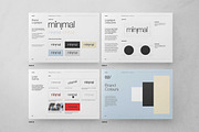Minimalist brand guidelines, a Brochure Template by Proonty (Thumbnail 4 of 9)