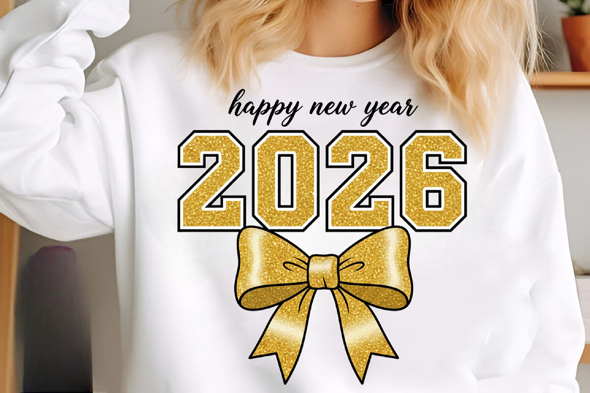 Happy New Year Glitter Coquette PNG, an Illustration by SinaCreation (Photo 10 of 10)