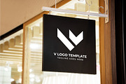 V Letter Call Center Logo Template, a Branding & Logo Template by arslantanoli (Thumbnail 2 of 4)