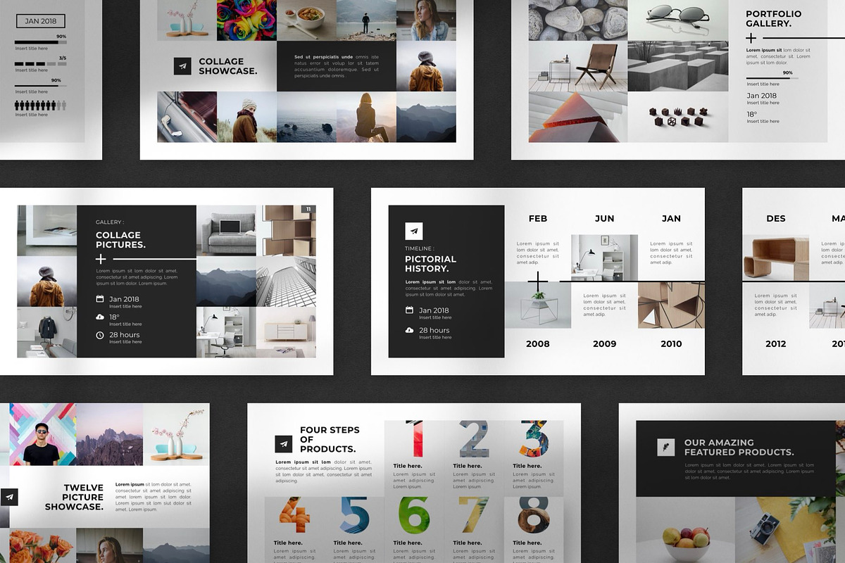 Land PowerPoint Template, a Presentation Template by Creathrive Design (Photo 4 of 7)
