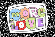 Retro School Clips- PNG SVG Alphabet, an Object Graphic by KA Designs (Thumbnail 9 of 13)