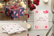 Valentine’s Day Watercolor Love Set, an Illustration by Hanna's ArtLab (Thumbnail 7 of 7)