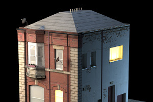 Apartment House Low Poly 152