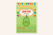 Kids Birthday Party Flyer - Vol 02, a Flyer Template by Sargatal (Thumbnail 6 of 7)