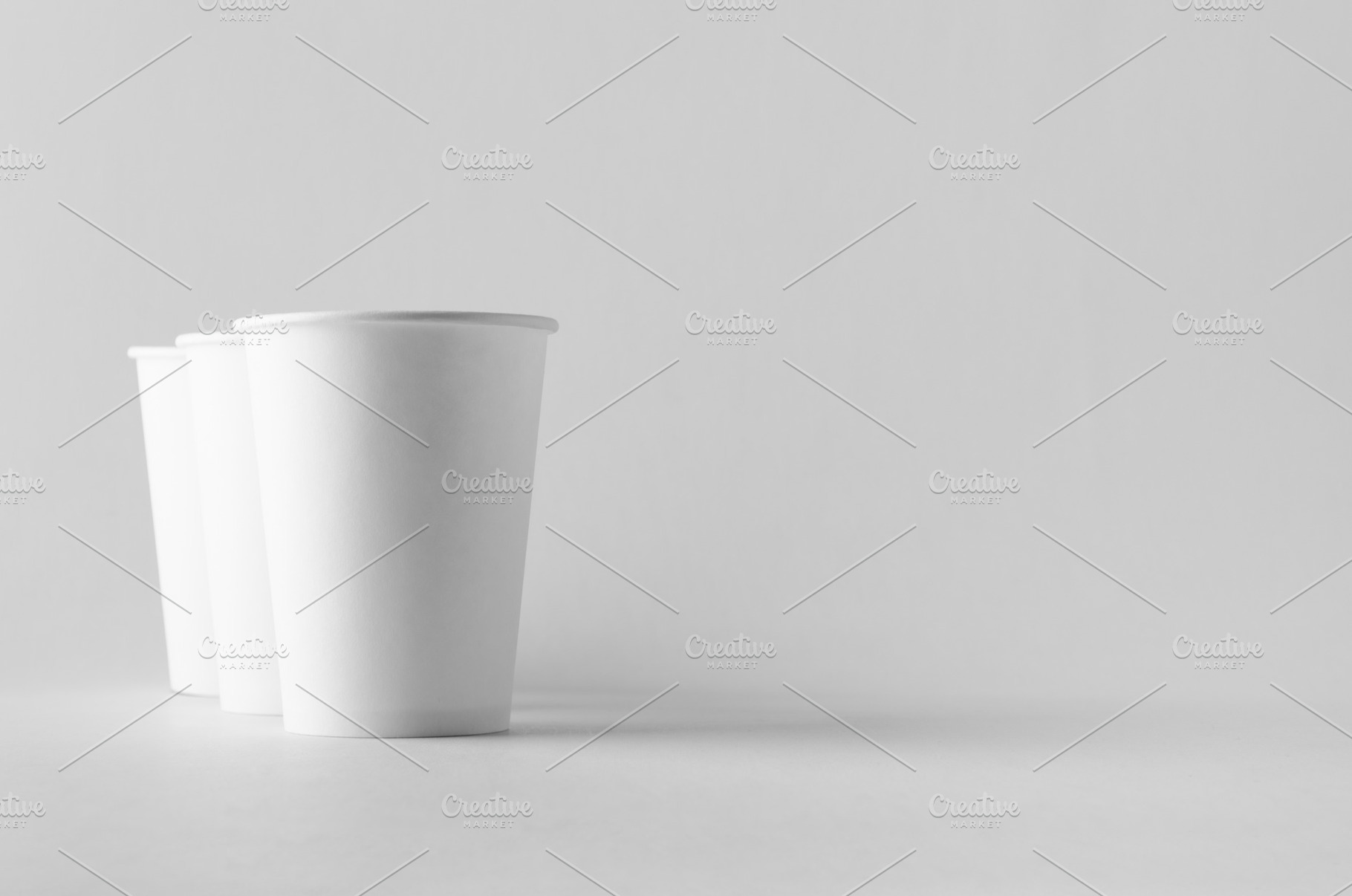 12 oz Coffee paper cup mockup JPEG, a Food & Drink Photo by Shablon