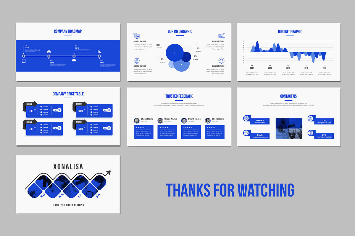 Creative Business Presentation PPT, a Presentation Template by Mighty-Slide (Photo 4 of 4)
