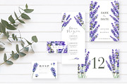 Watercolor Lavender Wedding., an Invitation Template by Kotkoa (Thumbnail 1 of 6)