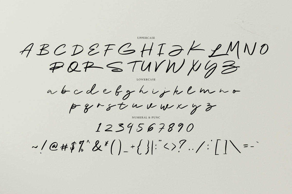 Gesture - Casual Handwritten, a Handwritten Font by tebaltipislab (Photo 6 of 10)