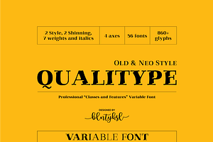 Qualitype Variable Family