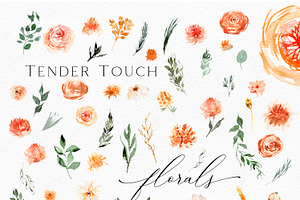 Tender Touch Abstract Florals