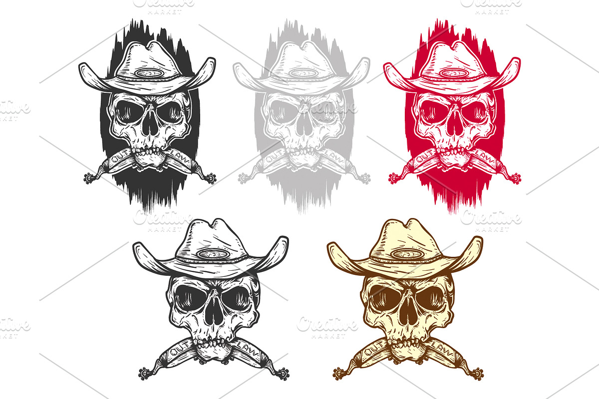 Outlaw's Skull, an Illustration by BusOne (Photo 1 of 4)