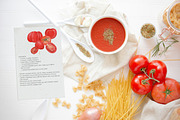 Amore Tomato Girl Summer Watercolor, a Food Illustration by Catch the Dream Art (Thumbnail 2 of 13)