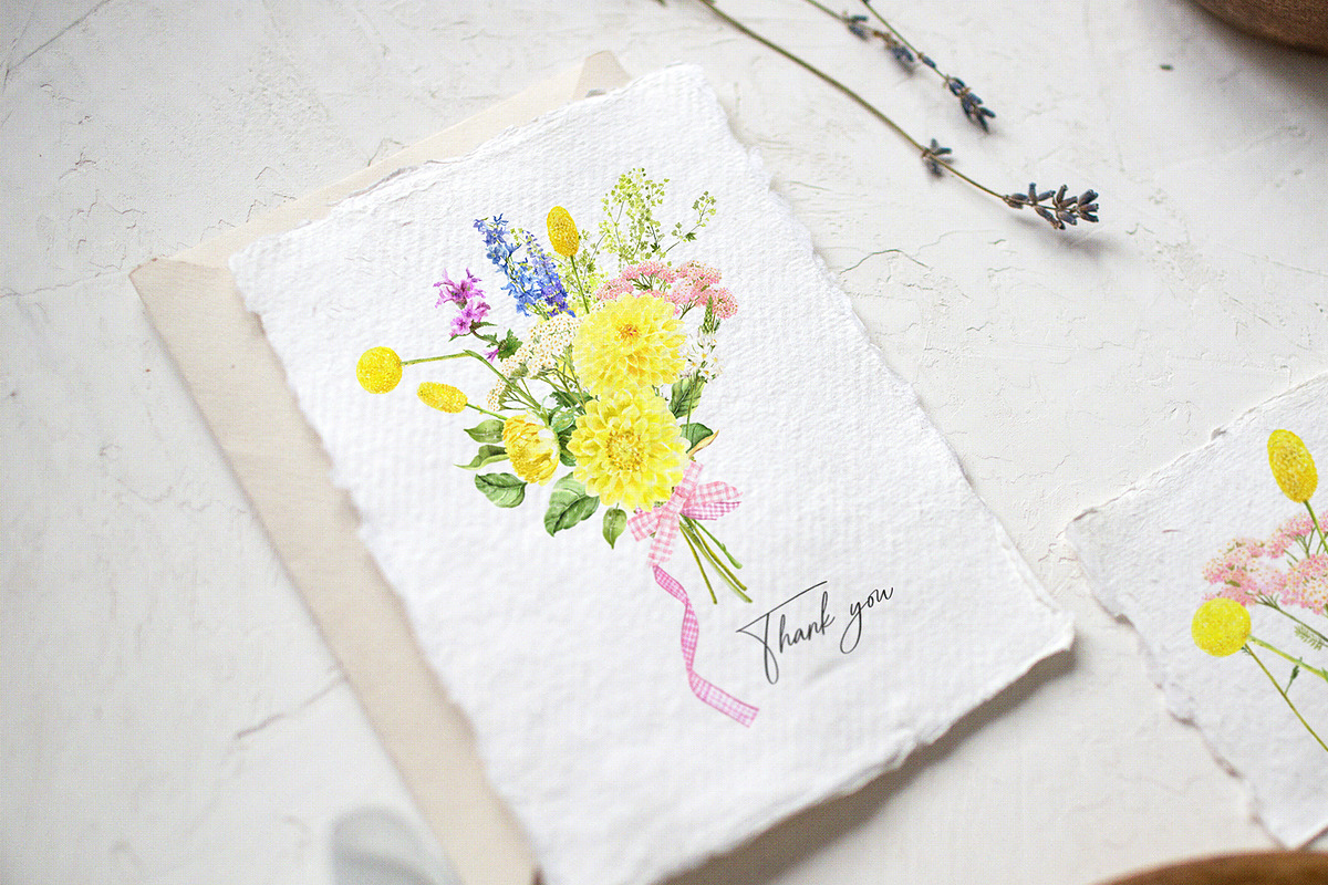 JUNE Watercolor Summer Collection, a Decorative Illustration by Kaleriia (Photo 15 of 15)