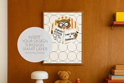 Nurcery  mockup in Mid-Century Style, a Product Mockup by SigaSigaMockup (Thumbnail 2 of 5)