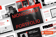 MONOGRAM - Powerpoint Template, a Presentation Template by rgbryand (Thumbnail 1 of 9)