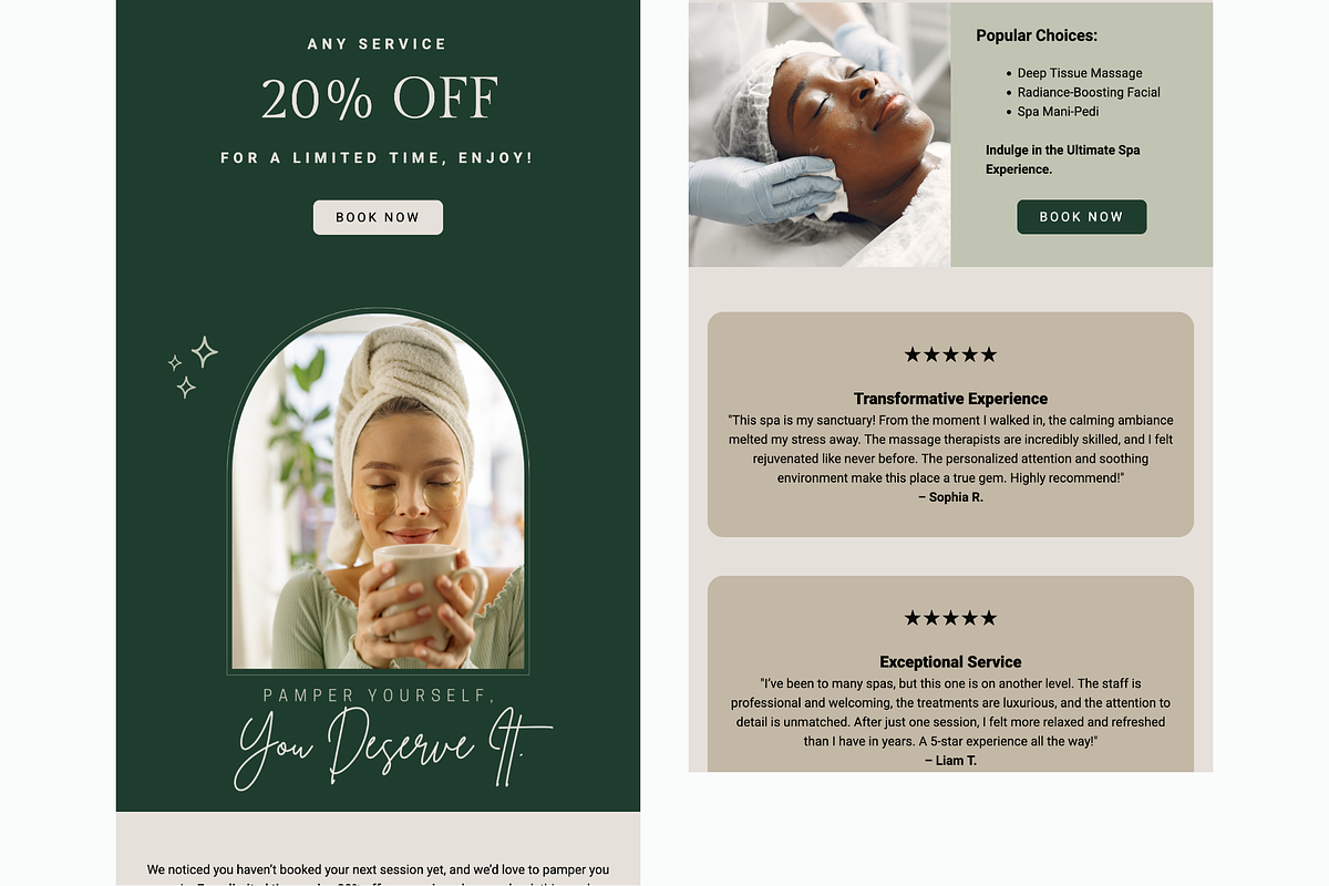 Health and Wellness Newsletters, an Email Template by Kala and Hansuja Studio (Photo 5 of 6)
