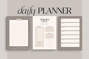 Project Planner And Journal CANVA PS