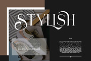 SALINCA Unique Serif Typeface, a Serif Font by yaqublekker (Thumbnail 4 of 9)