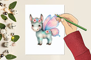 Funny Donkey Sublimation Clipart, an Illustration by designcity5 (Thumbnail 5 of 5)