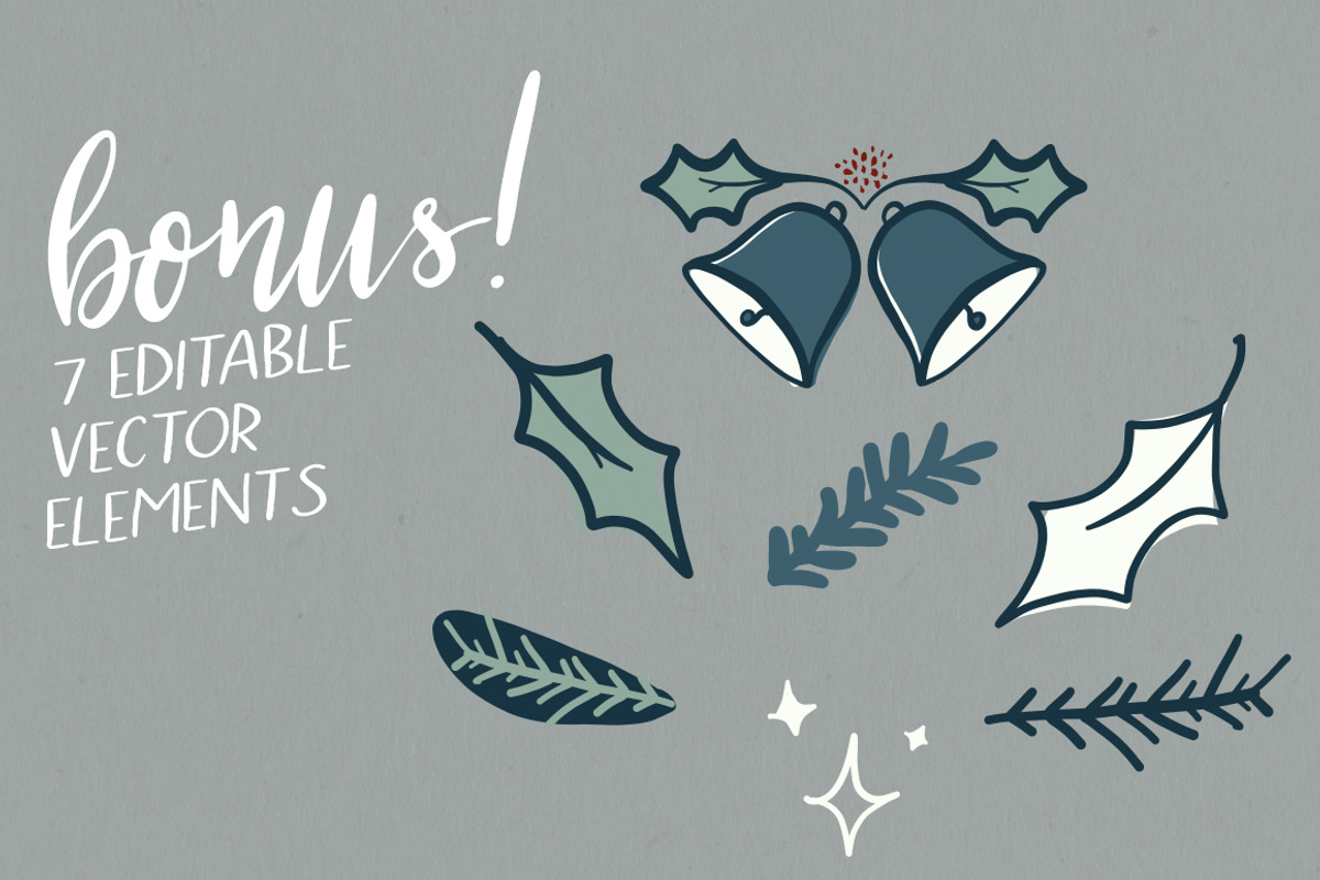 North Pole | A Holiday Font Duo preview 4