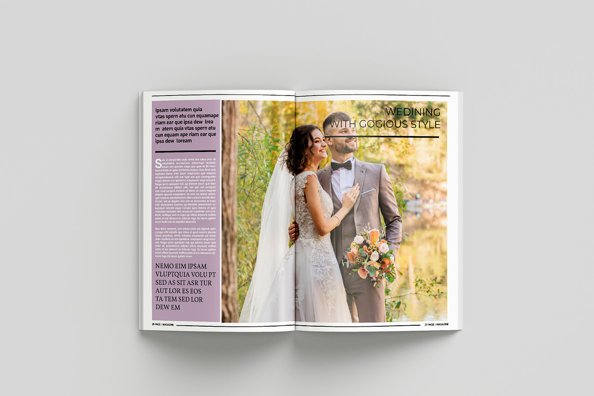 Multipurpose Magazine Template, a Magazine Template by Template Shop (Photo 14 of 23)