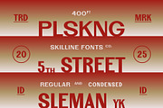 SFC Palmora, a Sans Serif Font by Skilline Supply Co. (Thumbnail 7 of 9)