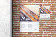 Poster Mockup, an Advertising Mockup by zpackcreative (Thumbnail 1 of 3)