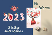 Christmas hand drawn clipart, an Animal Illustration by NataLyaroArt (Thumbnail 6 of 13)