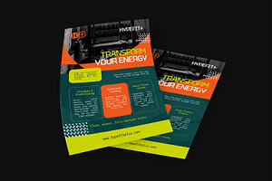 Hypefit+ - Flyer Template, a Flyer Template by StreaksideStd