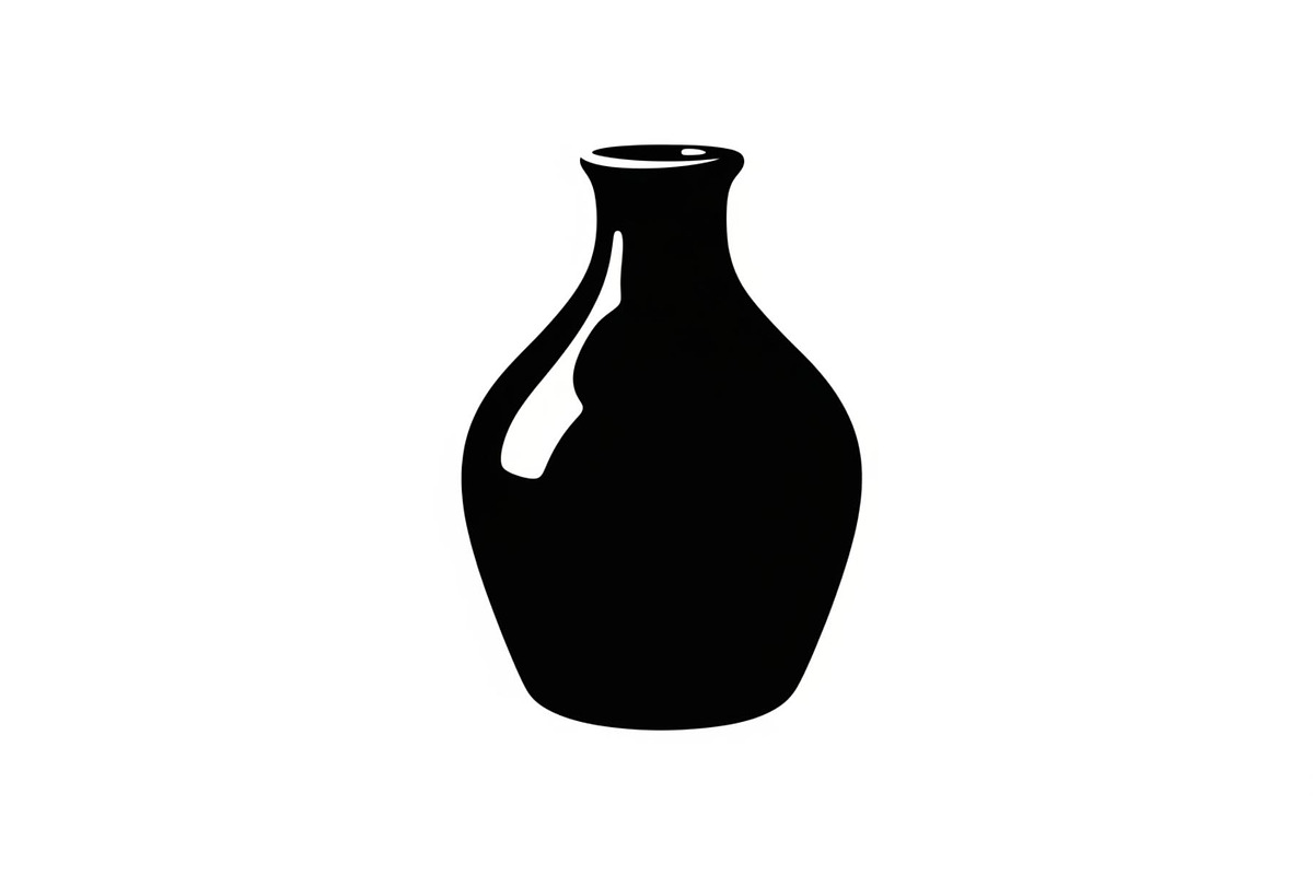 Ceramic Vase Silhouette Vector bundl, an Illustration by jahid234 (Photo 41 of 51)