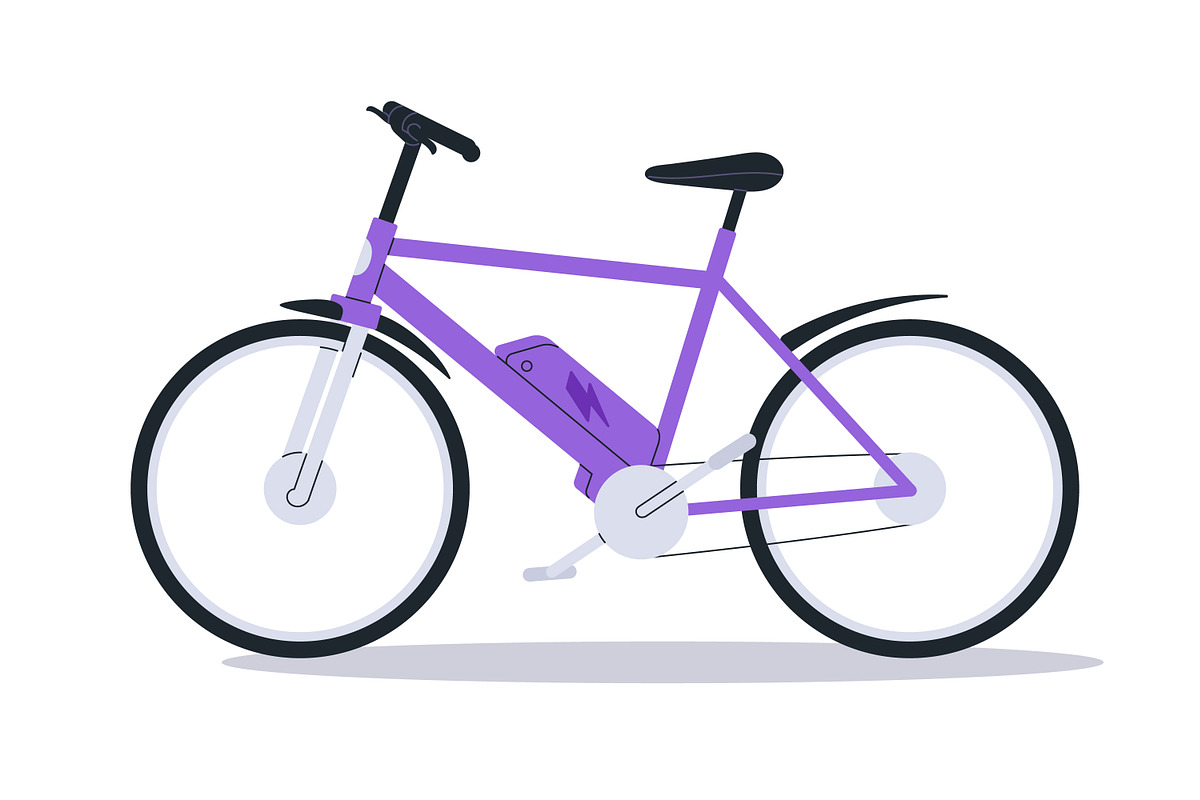Eco electric transport vehicles set, a Transportation Illustration by Good Studio (Photo 4 of 7)