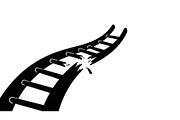 50 Broken Ladder Silhouette Bundle, an Illustration by Designs_River (Thumbnail 48 of 51)