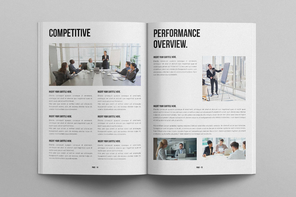 Business Brochure Template, a Brochure Template by E-Type (Photo 6 of 7)