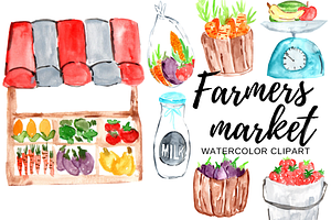 Farmers Market Clipart