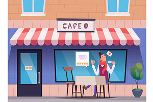 Restaurant critic. Professional, a Food Illustration by Onyx