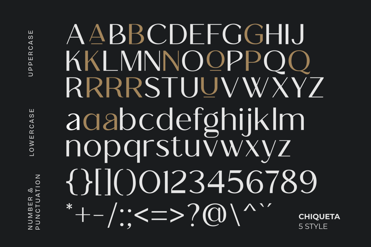 Chiqueta, a Sans Serif Font by zeenesia (Photo 15 of 18)