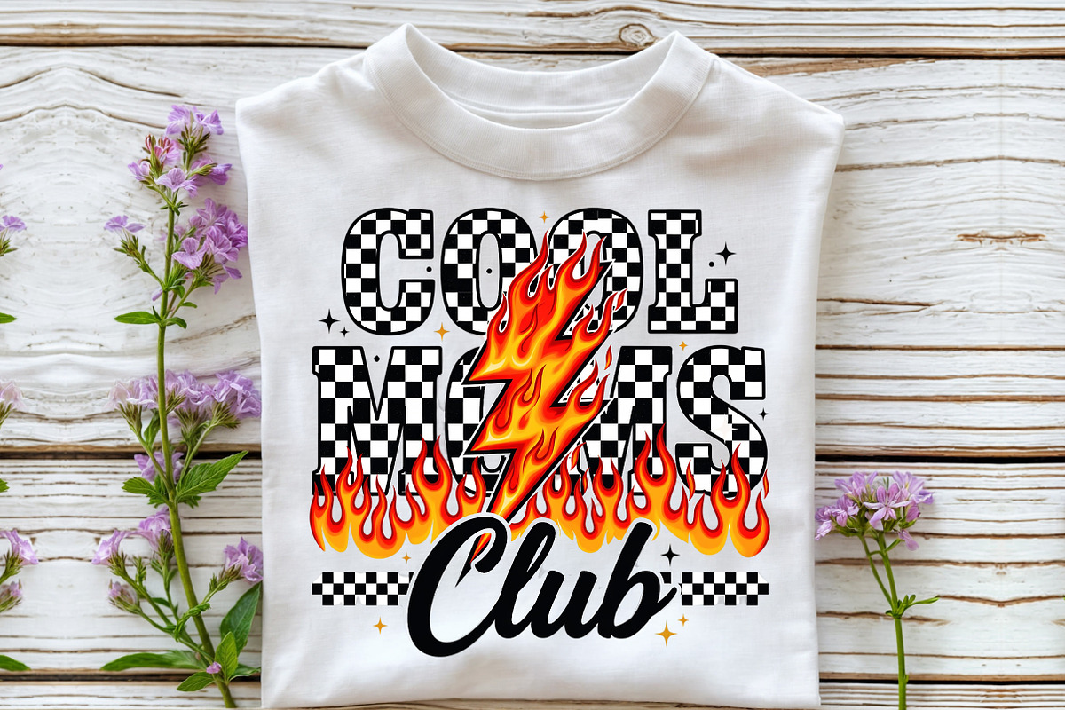 Cool Moms Club Png, Mother's Day Png, a Work Illustration by Sublimation Artist (Photo 3 of 9)