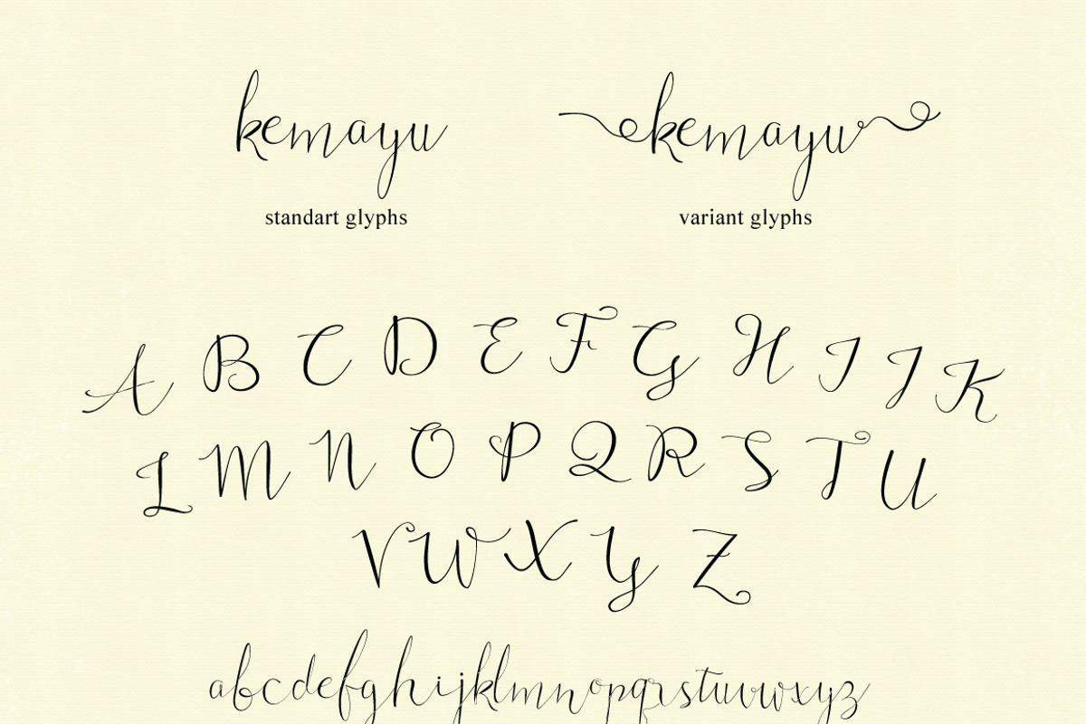 Kemayu Font 40% OFF preview 2