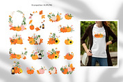 Hello Autumn clipart and patterns, a Decorative Illustration by rosypatterns (Thumbnail 6 of 9)