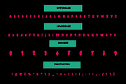 Retro Zombie is a Halloween font, a Handwritten Font by Brown Cupple (Thumbnail 6 of 8)