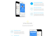 Quadro App - Mobile App PSD Template, a Landing Page Template by Spartak Vee (Thumbnail 5 of 10)
